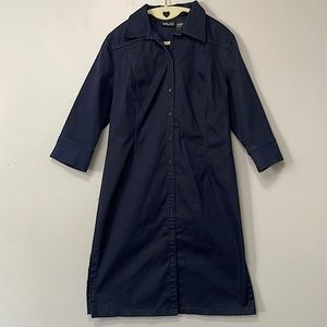 New York & Co. Dark blue Jean dress size 6